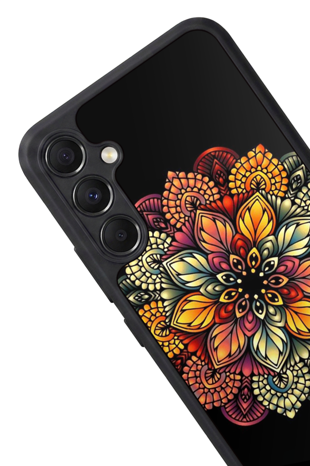 Samsung Galaxy A34 Uyumlu Mandala Tasarımlı Glossy Premium Kılıf
