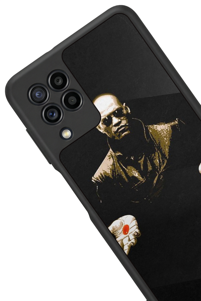 Samsung Galaxy M22 Uyumlu MatriSamsung Galaxy M22 Tasarımlı Glossy Premium Kılıf