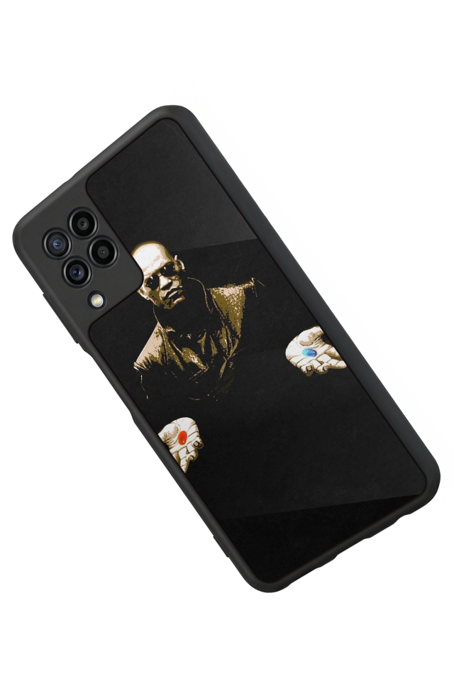 Samsung Galaxy M22 Uyumlu MatriSamsung Galaxy M22 Tasarımlı Glossy Premium Kılıf