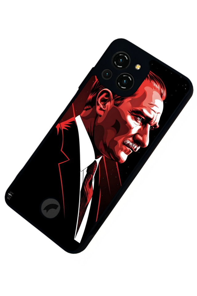 Reeder S23 Pro Max Uyumlu Mustafa Kemal Ataturk Tasarımlı Glossy Premium Kılıf