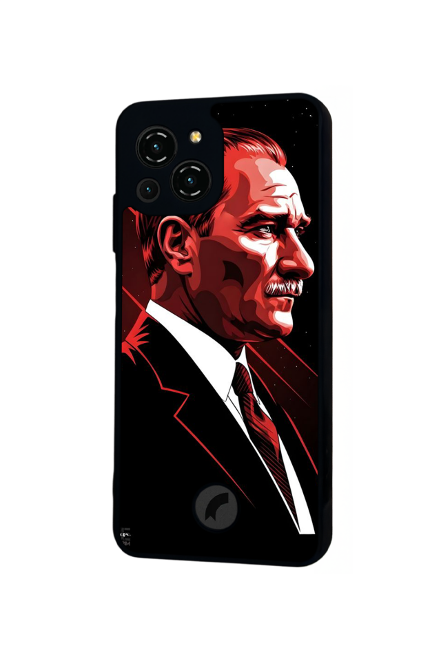 Reeder S23 Pro Max Uyumlu Mustafa Kemal Ataturk Tasarımlı Glossy Premium Kılıf