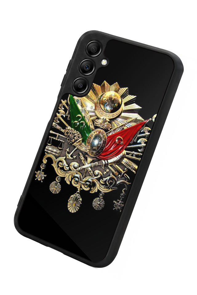 Samsung Galaxy A14 Uyumlu Osmanli Tugrasi Tasarımlı Glossy Premium Kılıf