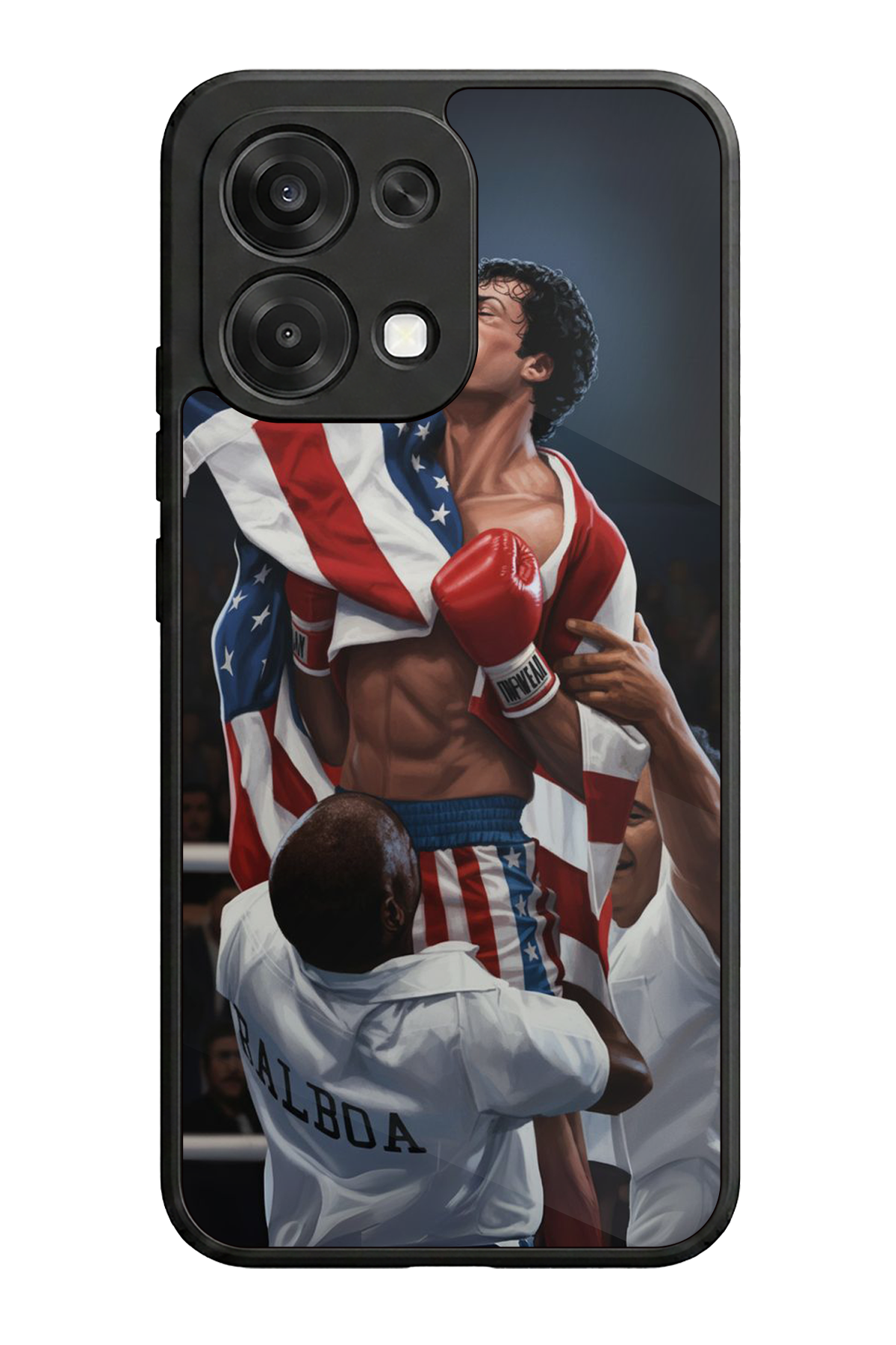Oppo A6 Pro Uyumlu Rocky Tasarımlı Glossy Premium Kılıf