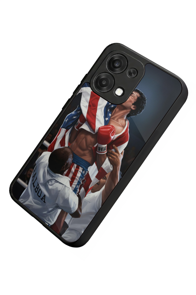 Oppo A6 Pro Uyumlu Rocky Tasarımlı Glossy Premium Kılıf