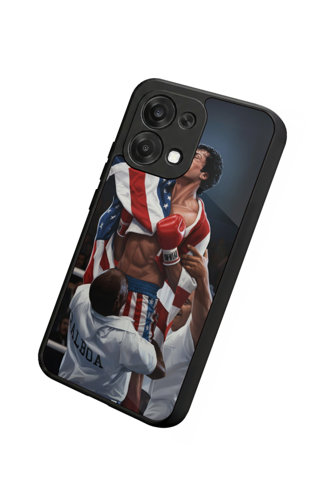 Oppo A6 Pro Uyumlu Rocky Tasarımlı Glossy Premium Kılıf