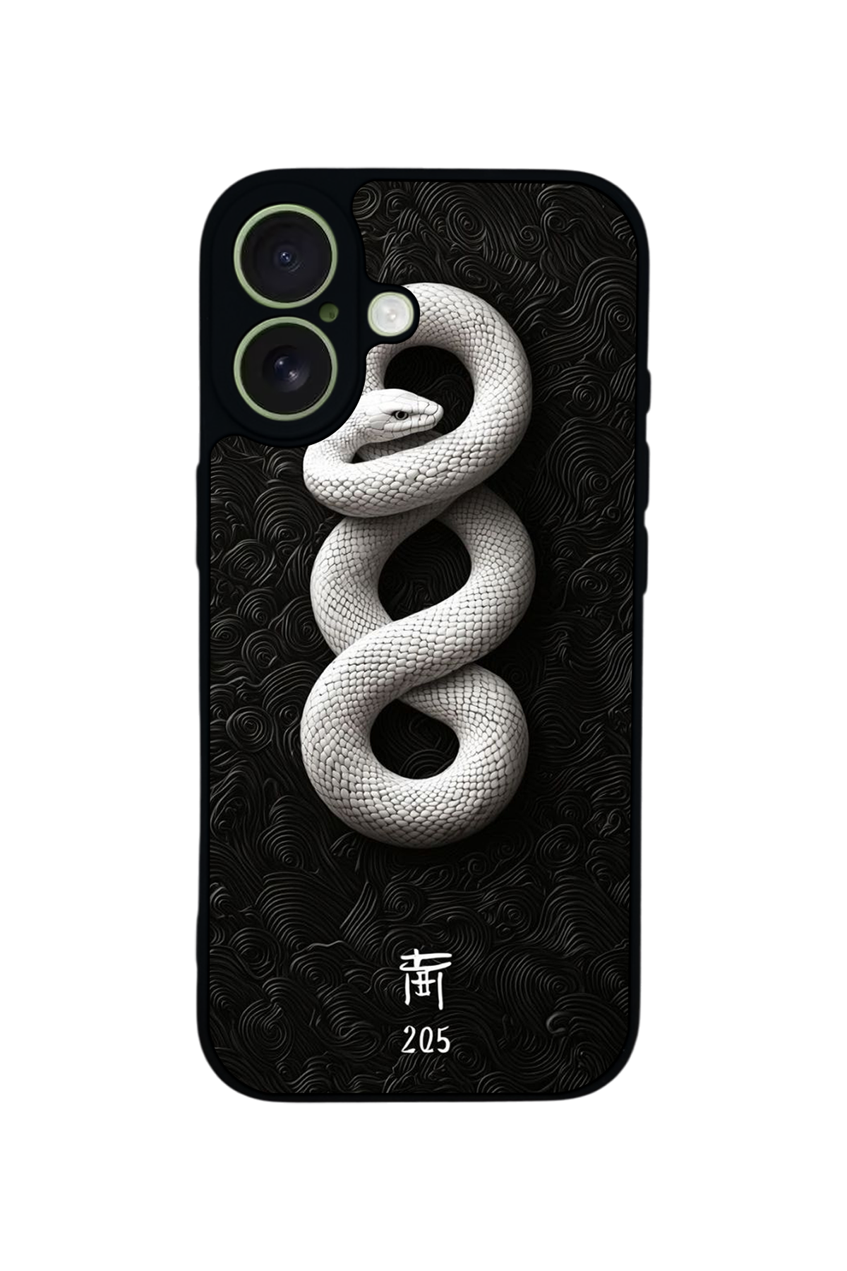 iPhone 17 Uyumlu Yılan Tasarımlı Glossy Premium Kılıf