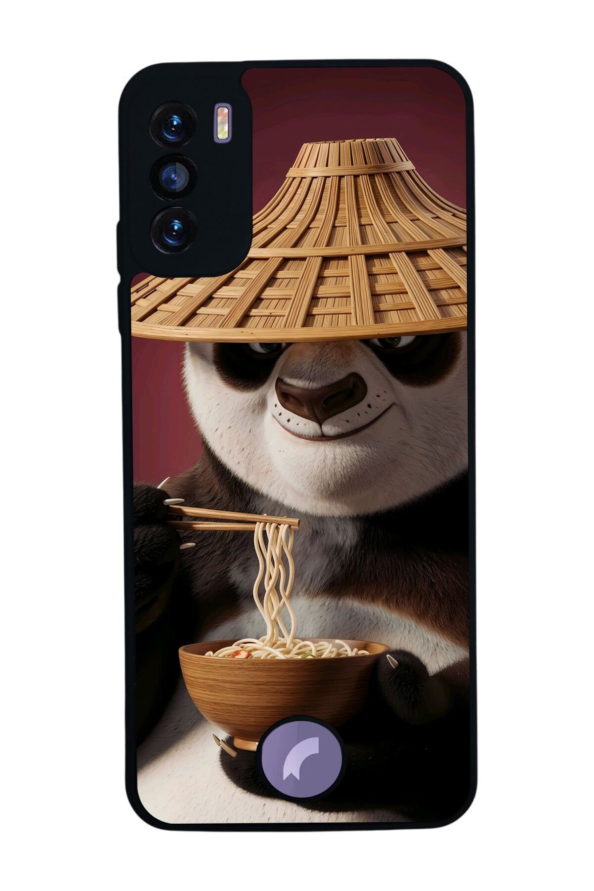 Reeder S19 Max Pro S Uyumlu Kung Fu Panda Tasarımlı Glossy Premium Kılıf