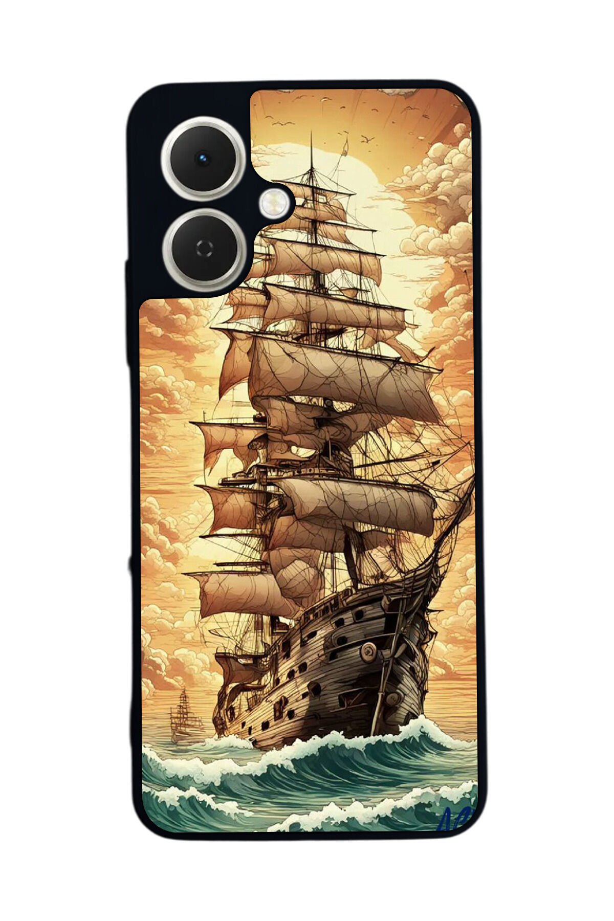 Tecno Spark GO 2 Uyumlu Korsan Tasarımlı Glossy Premium Kılıf