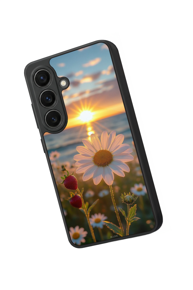 Samsung Galaxy S26 Uyumlu Cicek Tasarımlı Glossy Premium Kılıf