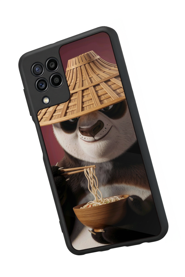 Samsung Galaxy M32 Uyumlu Kung Fu Panda Tasarımlı Glossy Premium Kılıf