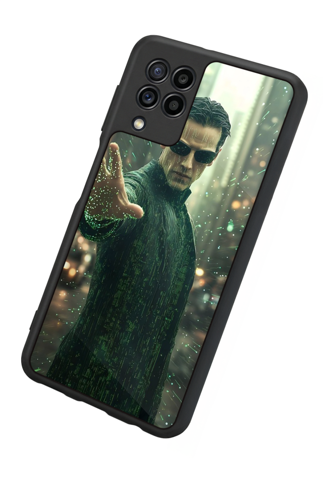 Samsung Galaxy M22 Uyumlu MatriSamsung Galaxy M22 Tasarımlı Glossy Premium Kılıf