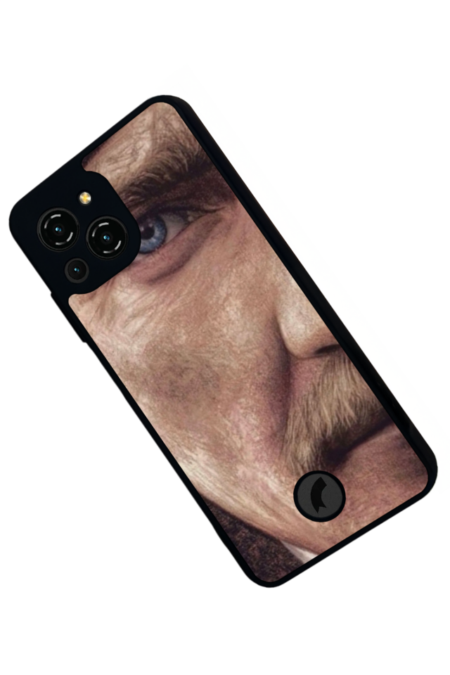 Reeder S23 Pro Max Uyumlu Mustafa Kemal Ataturk Tasarımlı Glossy Premium Kılıf