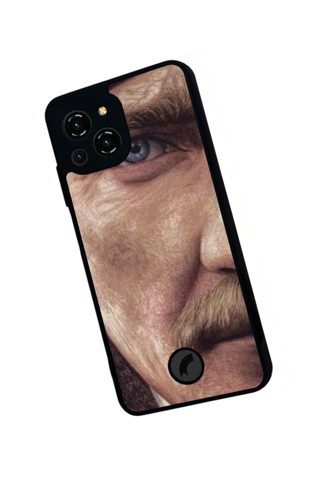 Reeder S23 Pro Max Uyumlu Mustafa Kemal Ataturk Tasarımlı Glossy Premium Kılıf