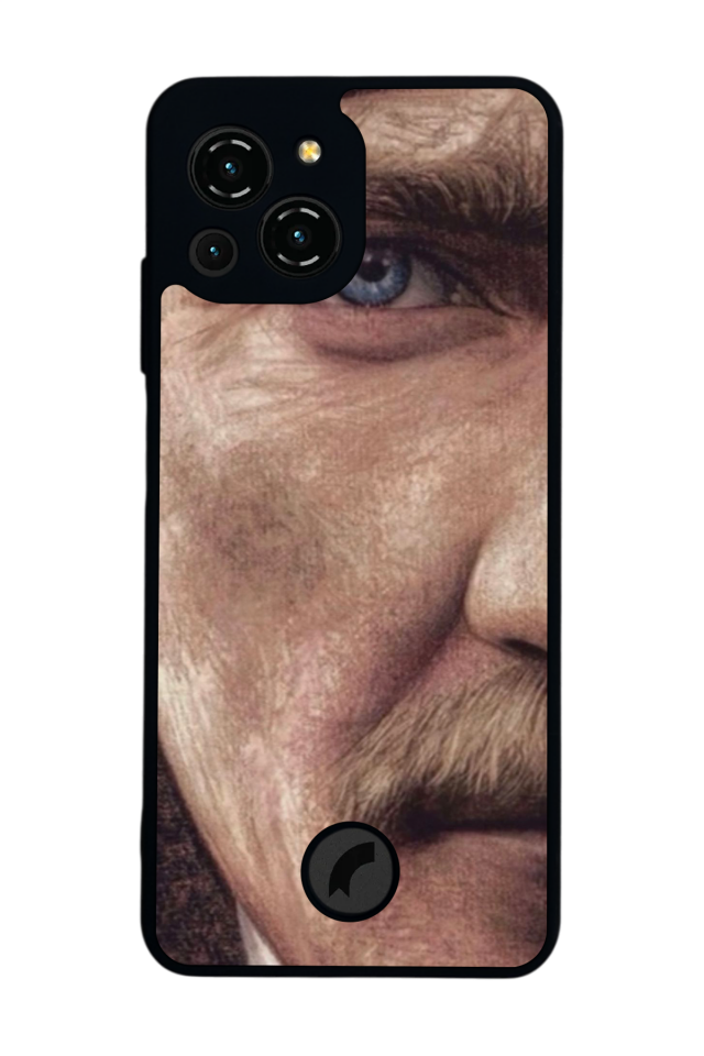 Reeder S23 Pro Max Uyumlu Mustafa Kemal Ataturk Tasarımlı Glossy Premium Kılıf