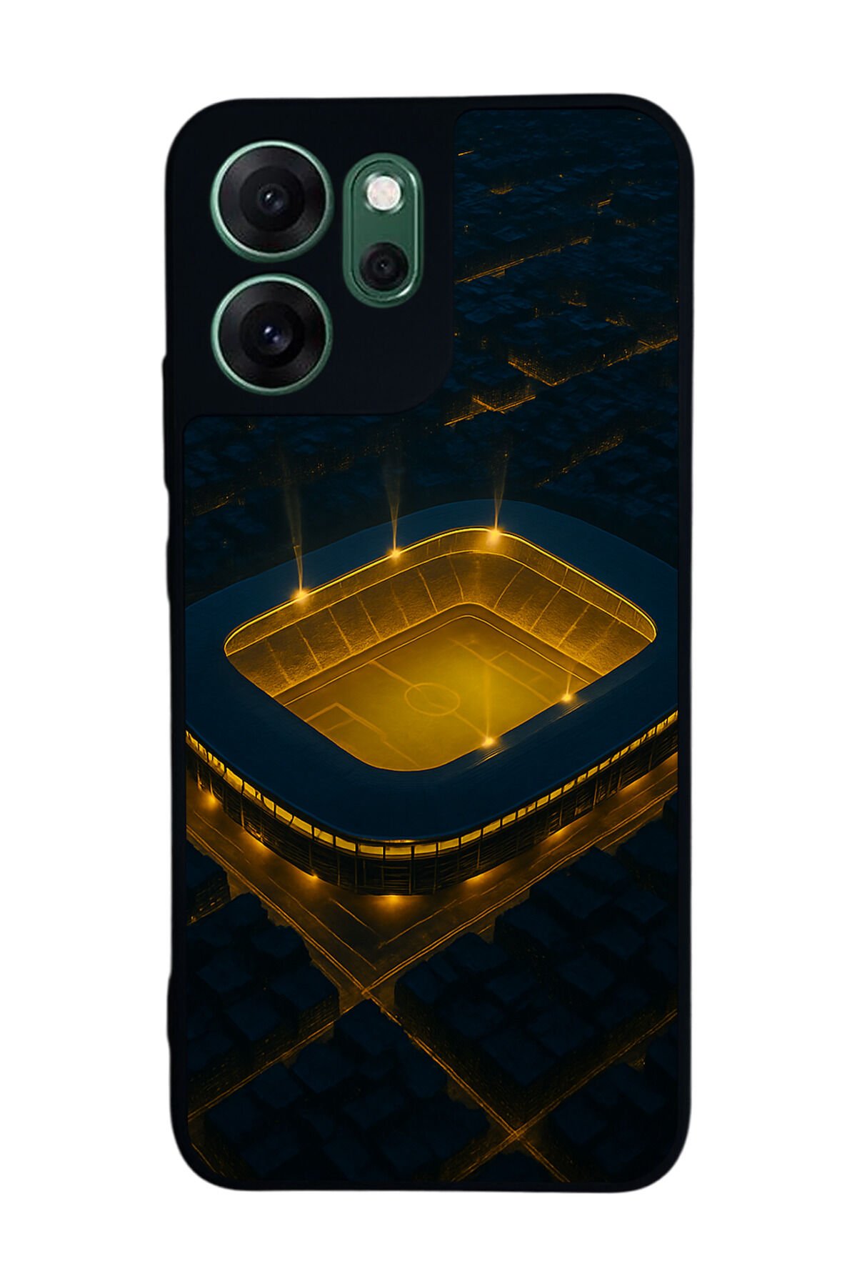 Oppo Reno 14F Uyumlu Fenerbahce Tasarımlı Glossy Premium Kılıf