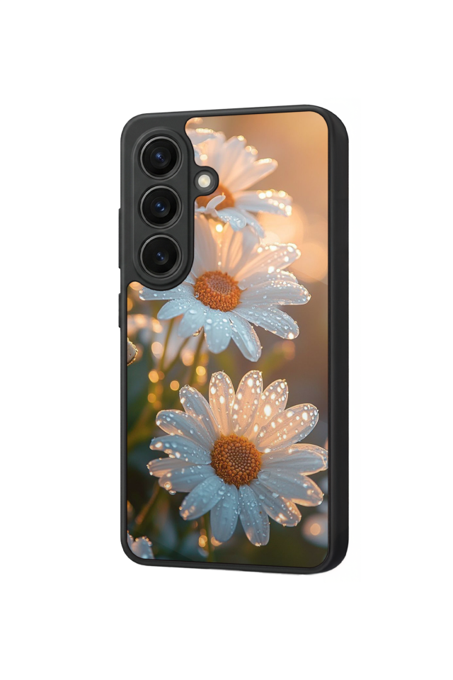 Samsung Galaxy S26 Uyumlu Cicek Tasarımlı Glossy Premium Kılıf