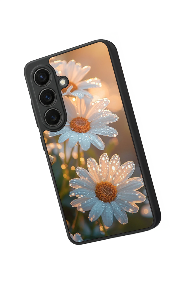 Samsung Galaxy S26 Uyumlu Cicek Tasarımlı Glossy Premium Kılıf