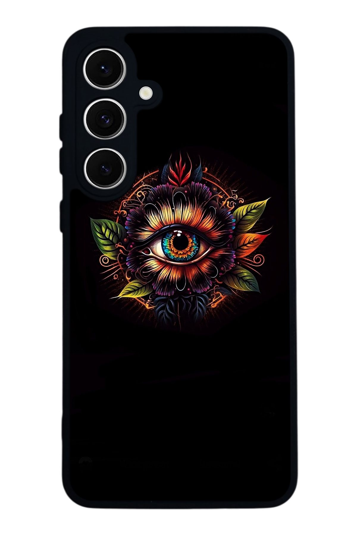 Samsung Galaxy S24 FE Uyumlu Göz Tasarımlı Glossy Premium Kılıf