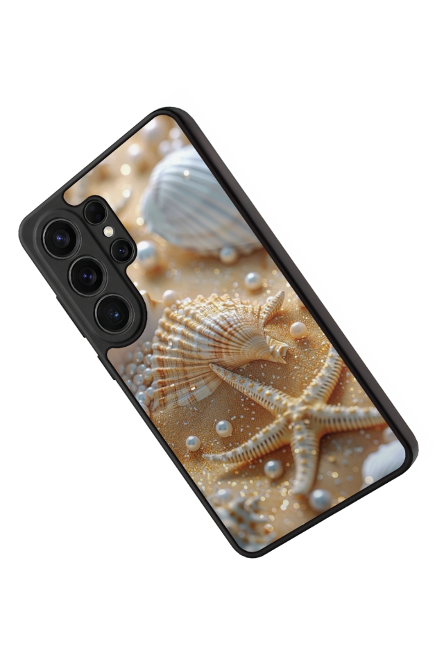 Samsung Galaxy S26 Ultra Uyumlu  İnci Tasarımlı Glossy Premium Kılıf