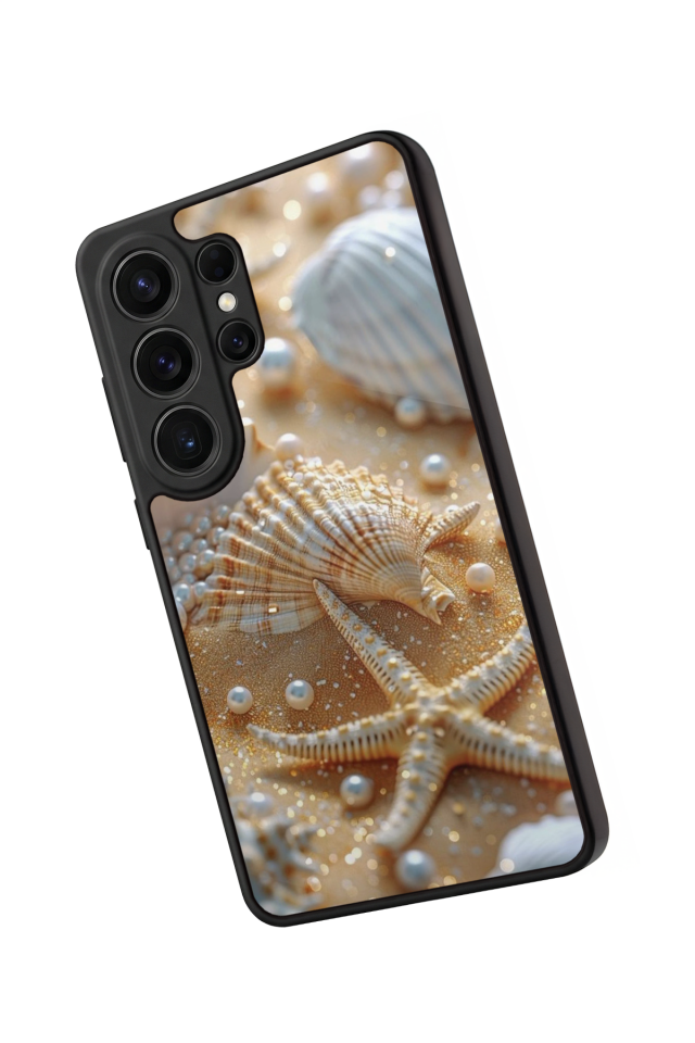 Samsung Galaxy S26 Ultra Uyumlu  İnci Tasarımlı Glossy Premium Kılıf