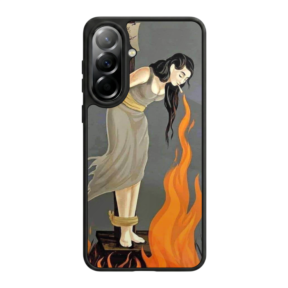 Samsung Galaxy A57 Uyumlu Kalp Love Tasarımlı Glossy Premium Kılıf