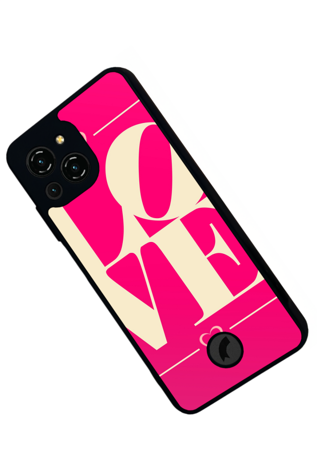 Reeder S23 Pro Max Uyumlu Love Tasarımlı Glossy Premium Kılıf