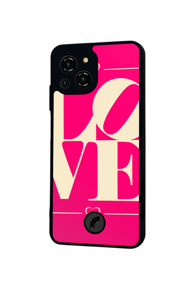 Reeder S23 Pro Max Uyumlu Love Tasarımlı Glossy Premium Kılıf