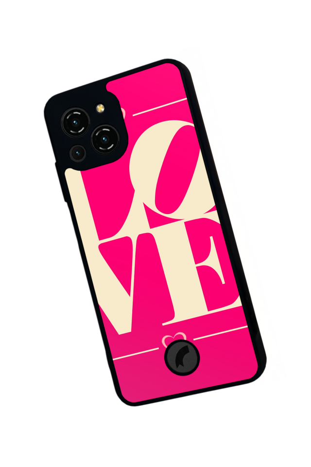 Reeder S23 Pro Max Uyumlu Love Tasarımlı Glossy Premium Kılıf