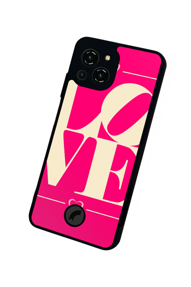 Reeder S23 Pro Max Uyumlu Love Tasarımlı Glossy Premium Kılıf