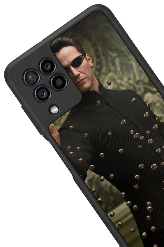 Samsung Galaxy M22 Uyumlu MatriSamsung Galaxy M22 Tasarımlı Glossy Premium Kılıf