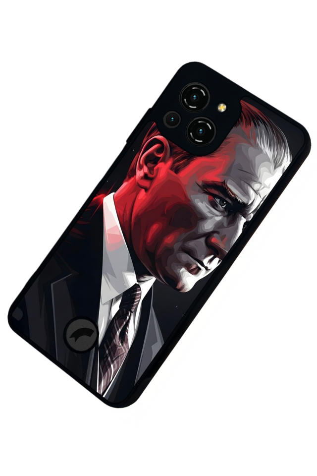 Reeder S23 Pro Max Uyumlu Mustafa Kemal Ataturk Tasarımlı Glossy Premium Kılıf