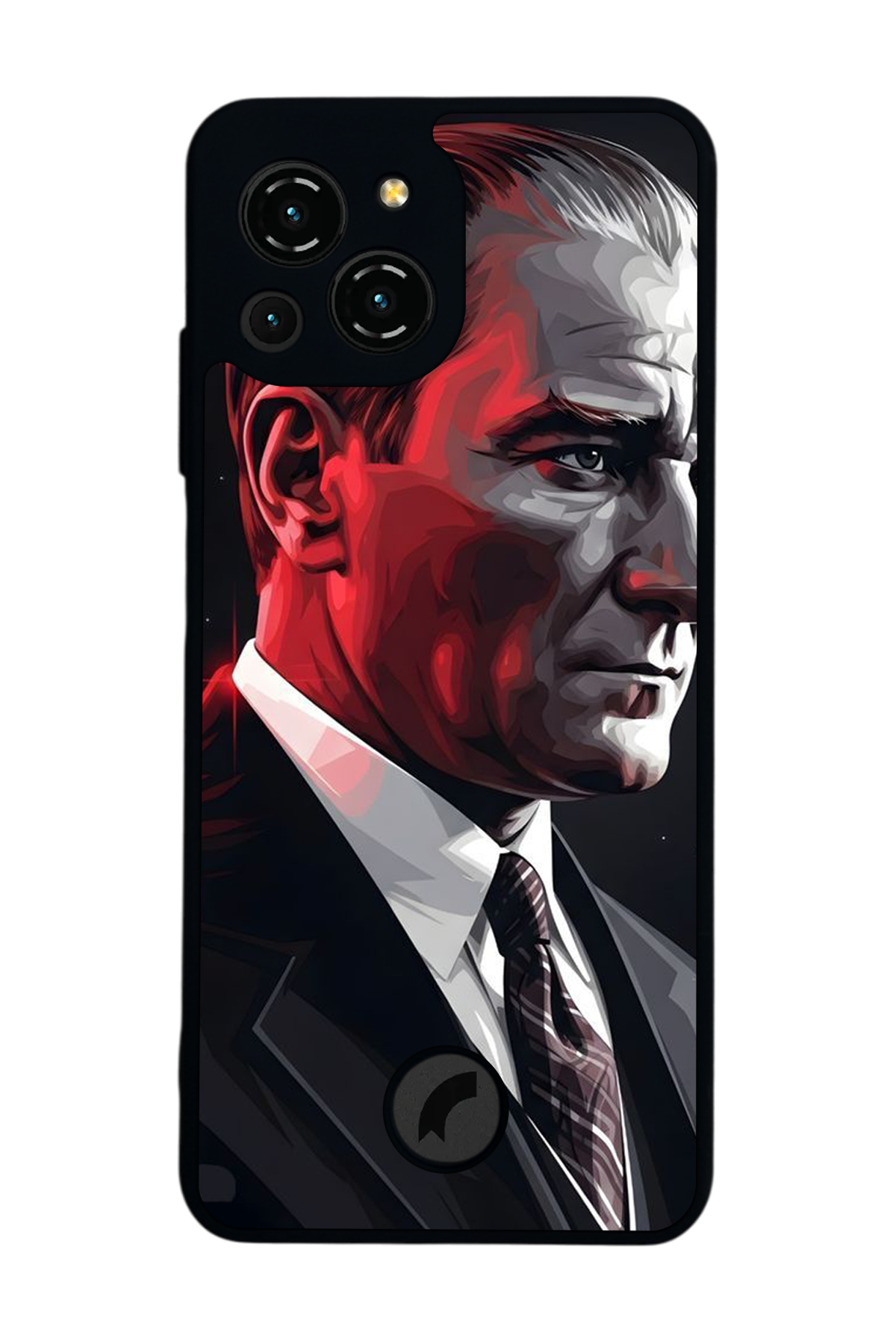 Reeder S23 Pro Max Uyumlu Mustafa Kemal Ataturk Tasarımlı Glossy Premium Kılıf