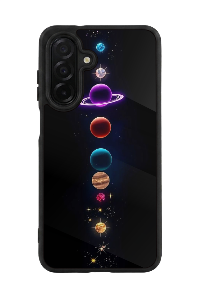Samsung Galaxy A36 Uyumlu Uzay Tasarımlı Glossy Premium Kılıf