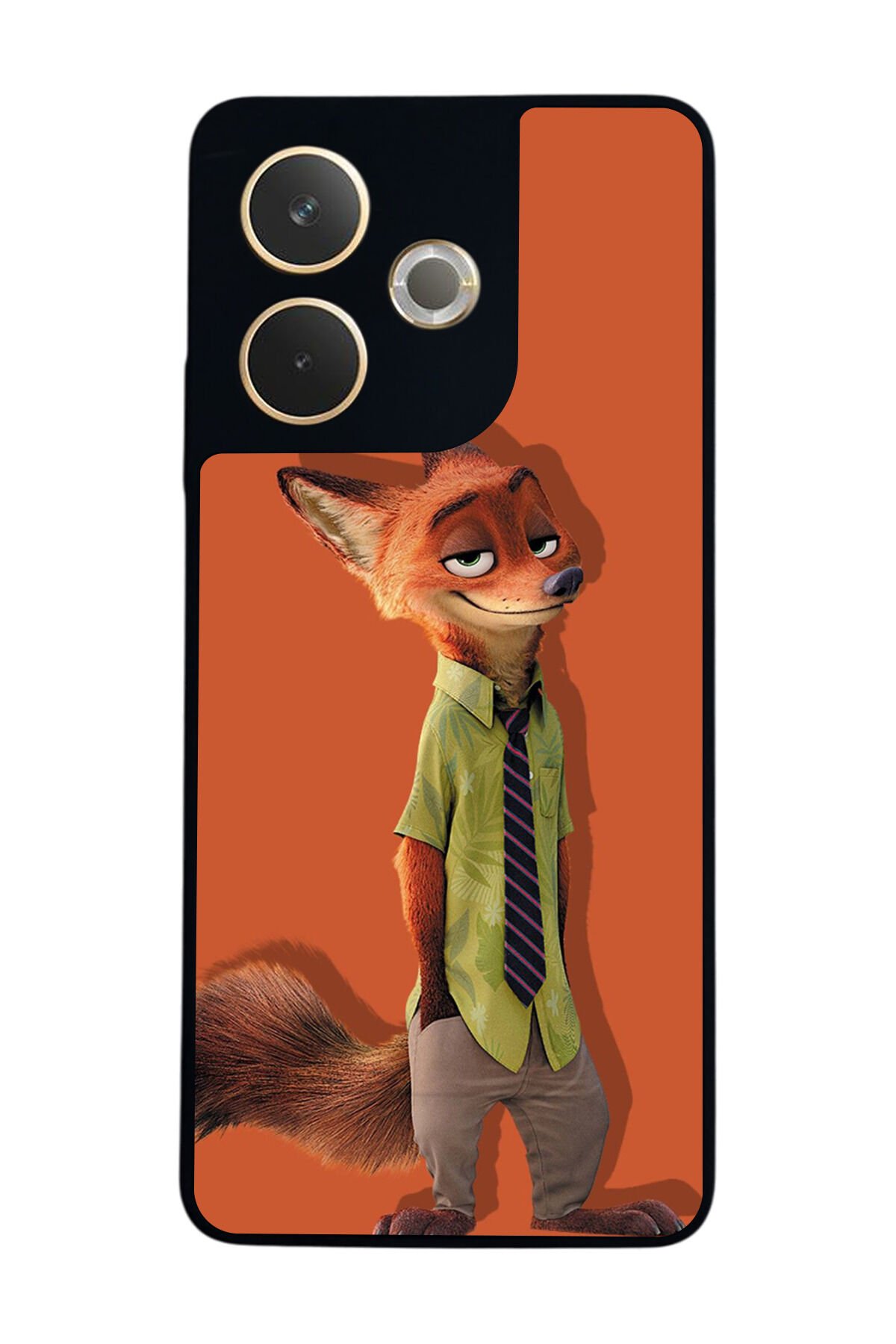 Oppo A5 Pro Uyumlu Zootropolis Tasarımlı Glossy Premium Kılıf