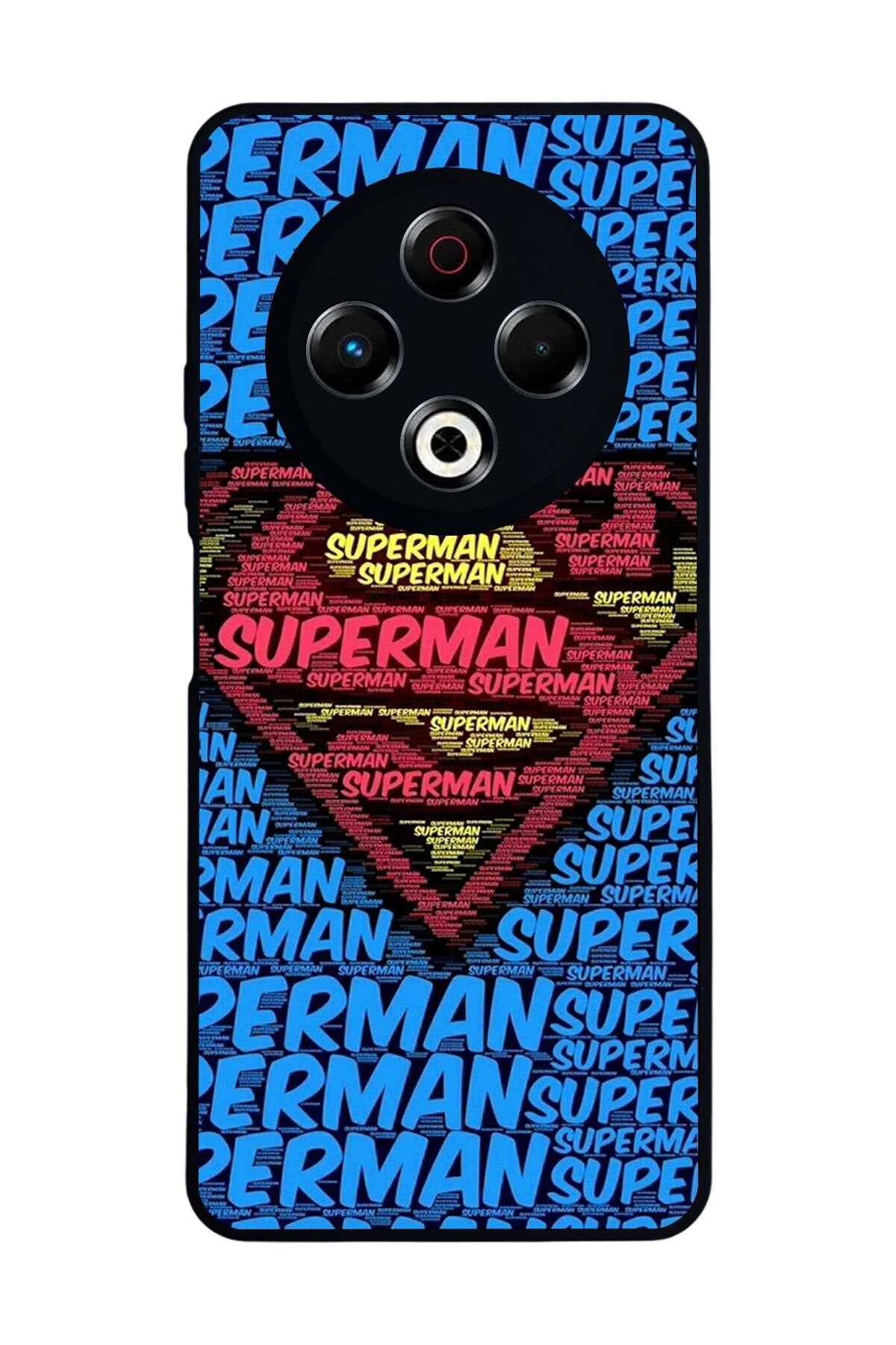 Tecno Spark 30 Uyumlu Superman Tasarımlı Glossy Premium Kılıf