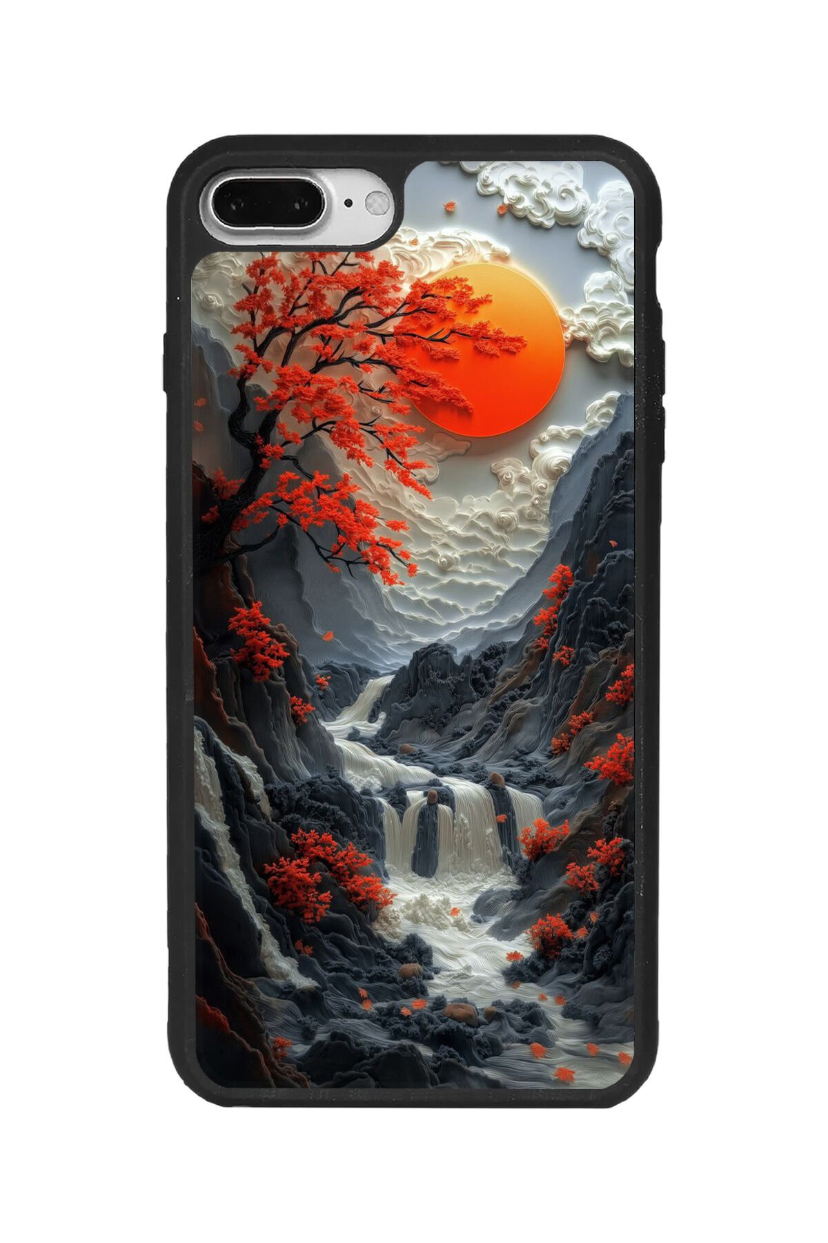 Apple iPhone 7 Plus Siyah Silikon Kılıf Çiziklere ve Darbelere Karşı Koruma