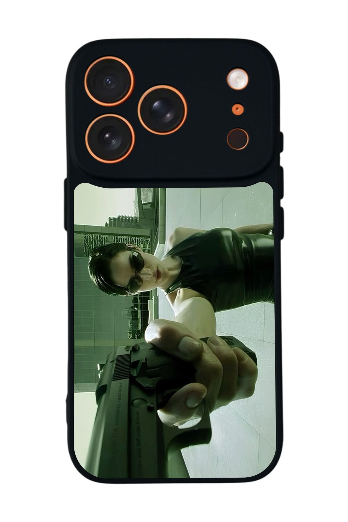 iPhone 17 Pro Uyumlu MatriiPhone 17 Pro Tasarımlı Glossy Premium Kılıf