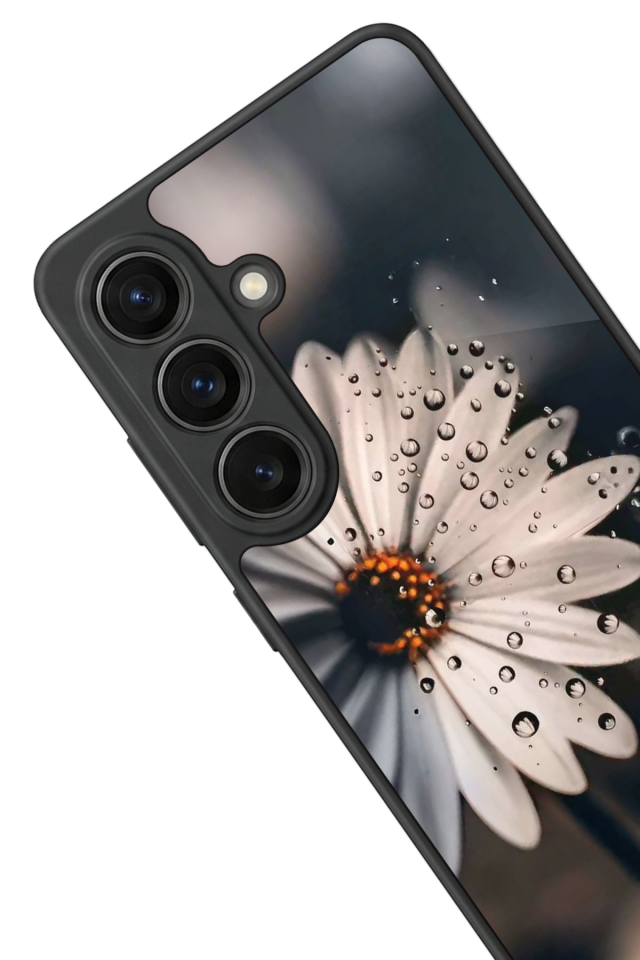 Samsung Galaxy S26 Uyumlu Cicek Tasarımlı Glossy Premium Kılıf