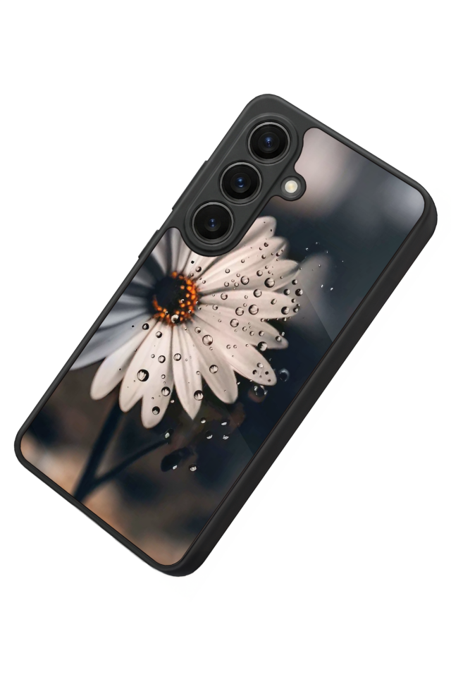 Samsung Galaxy S26 Uyumlu Cicek Tasarımlı Glossy Premium Kılıf