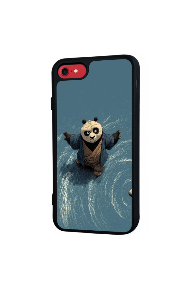 iPhone 7 Uyumlu Kung Fu Panda Tasarımlı Glossy Premium Kılıf