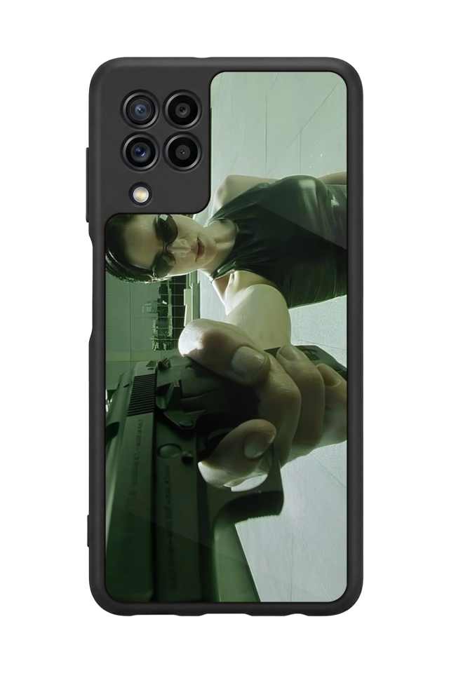 Samsung Galaxy M22 Uyumlu MatriSamsung Galaxy M22 Tasarımlı Glossy Premium Kılıf