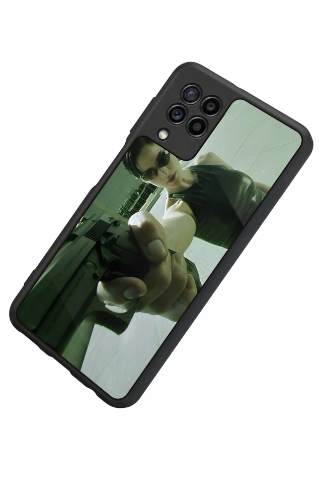 Samsung Galaxy M22 Uyumlu MatriSamsung Galaxy M22 Tasarımlı Glossy Premium Kılıf