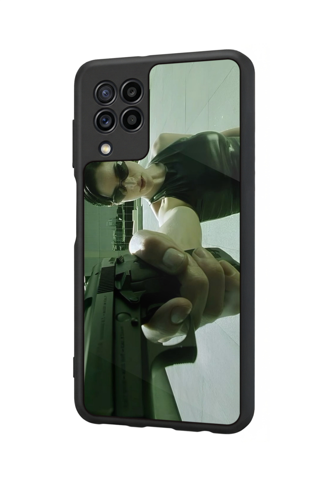 Samsung Galaxy M22 Uyumlu MatriSamsung Galaxy M22 Tasarımlı Glossy Premium Kılıf