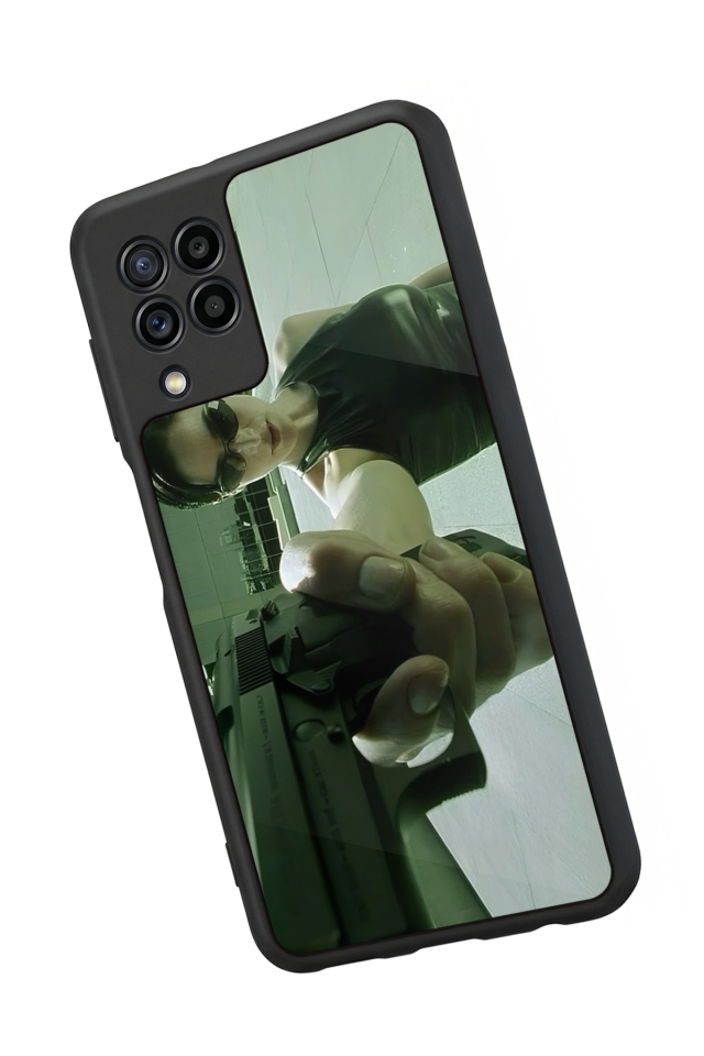 Samsung Galaxy M22 Uyumlu MatriSamsung Galaxy M22 Tasarımlı Glossy Premium Kılıf