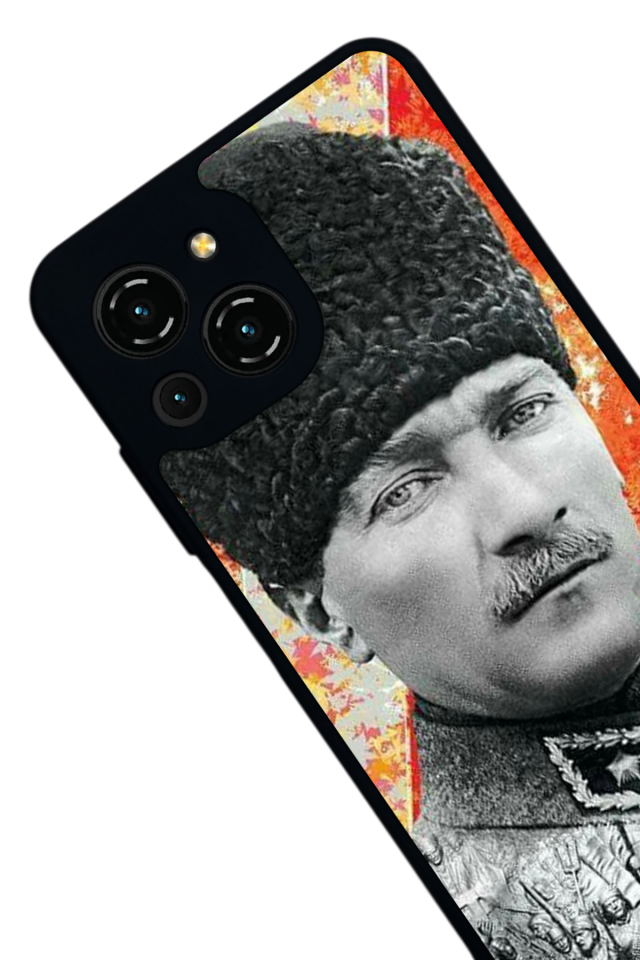 Reeder S23 Pro Max Uyumlu Mustafa Kemal Ataturk Tasarımlı Glossy Premium Kılıf