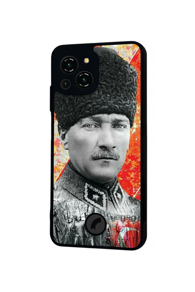 Reeder S23 Pro Max Uyumlu Mustafa Kemal Ataturk Tasarımlı Glossy Premium Kılıf
