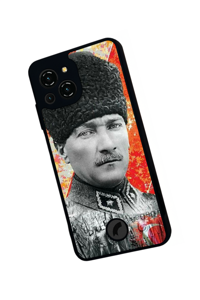Reeder S23 Pro Max Uyumlu Mustafa Kemal Ataturk Tasarımlı Glossy Premium Kılıf