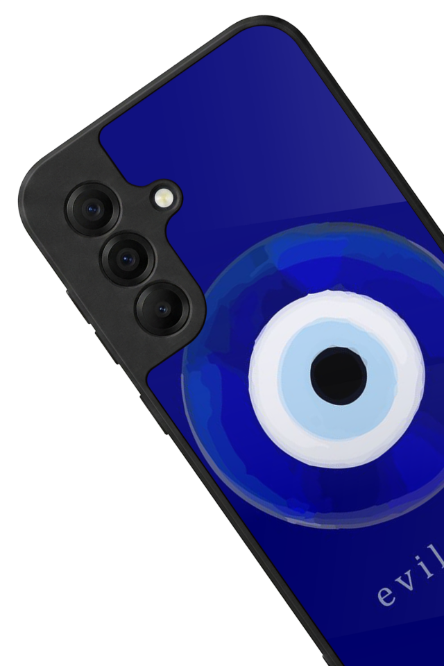 Samsung Galaxy A17 Uyumlu Nazar Tasarımlı Glossy Premium Kılıf