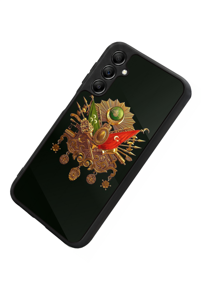 Samsung Galaxy A14 Uyumlu Osmanli Tugrasi Tasarımlı Glossy Premium Kılıf