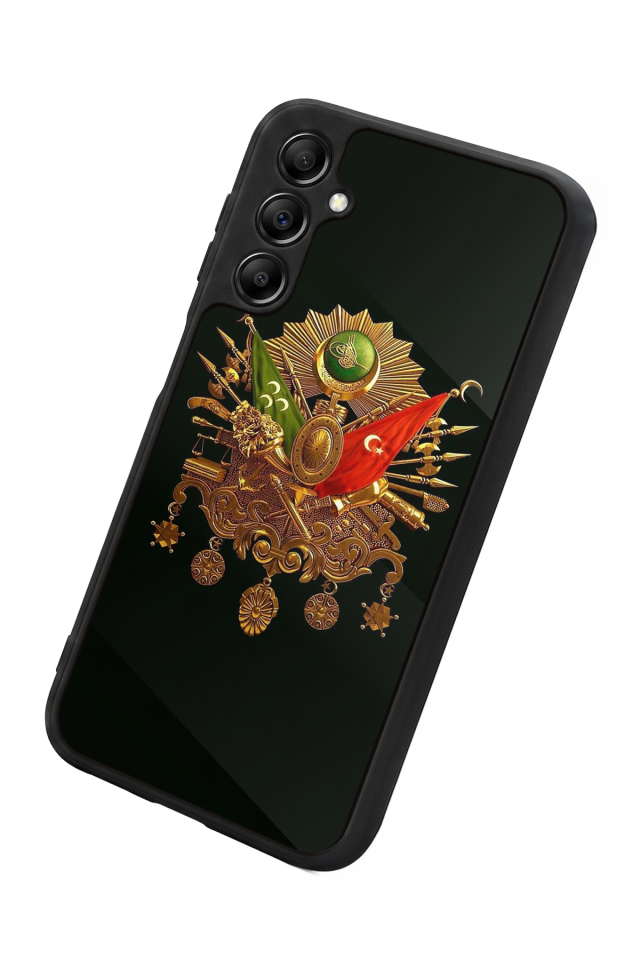 Samsung Galaxy A14 Uyumlu Osmanli Tugrasi Tasarımlı Glossy Premium Kılıf